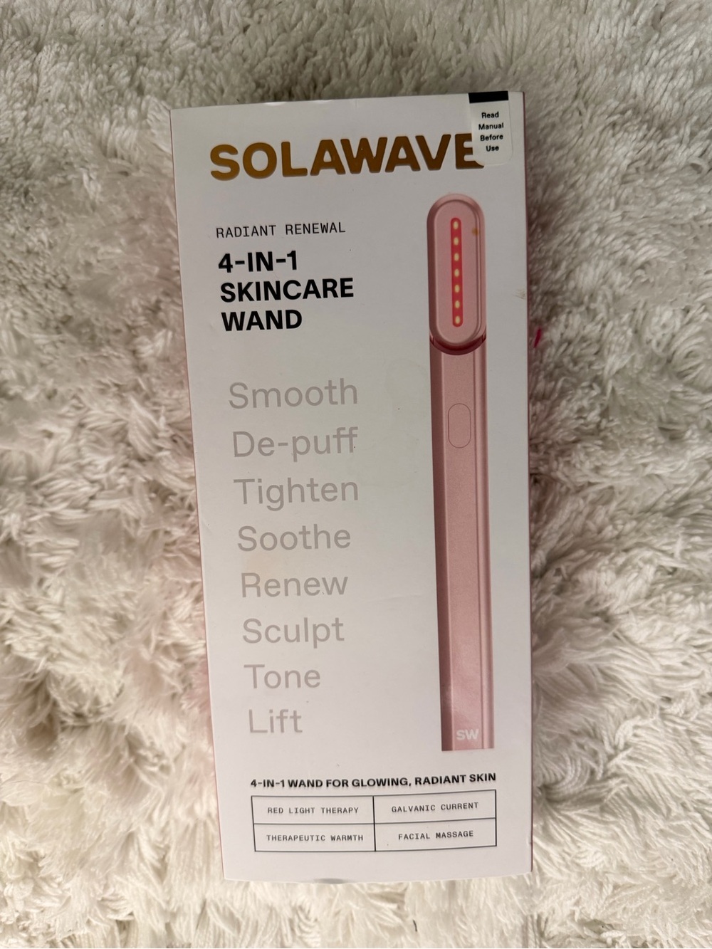Solawave 4-in-1 Skincare Wand — NEW